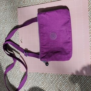 KIPLING purple mini crossbody
